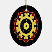 Gele Zon Ornament (Rechts)