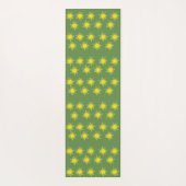 Gele Zon Yoga Mat (Achterkant)