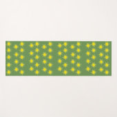 Gele Zon Yoga Mat (Voorkant (horizontaal))