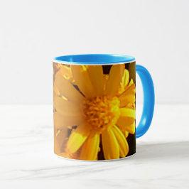 Gele zonnebloem 11 oz Combo Mok