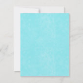 Gele zonnebloem  Aqua Truck Weduwen Shower Kaart (Achterkant)