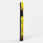 Gele zonnebloem, blauwe bijen iPhone 5 Hoesje (Achterkant/rechts)