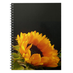 Gele zonnebloem Blossom Notitieboek