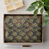 Gele Zonnebloem Bosland Tissuepapier (Geschenk)