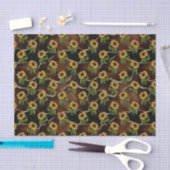 Gele Zonnebloem Bosland Tissuepapier (Craft)