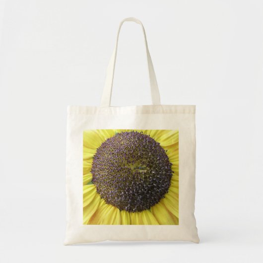 Gele zonnebloem-Canvas tas (Voorkant)