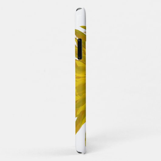 Gele zonnebloem Case-Mate iPhone case (Achterkant/rechts)