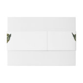 Gele zonnebloem elegante bruiloft uitnodigingen wikkel (Achterkant Voorbeeld)