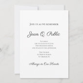 Gele Zonnebloem Graphic Viering van het Leven Kaart (Achterkant)