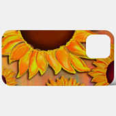  gele zonnebloem inspirativiteit iPhone Case (Achterkant (horizontaal))