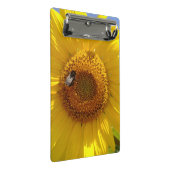 Gele Zonnebloem Mini Klembord (Schuin)