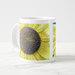 Gele zonnebloem-Mok Grote Koffiekop