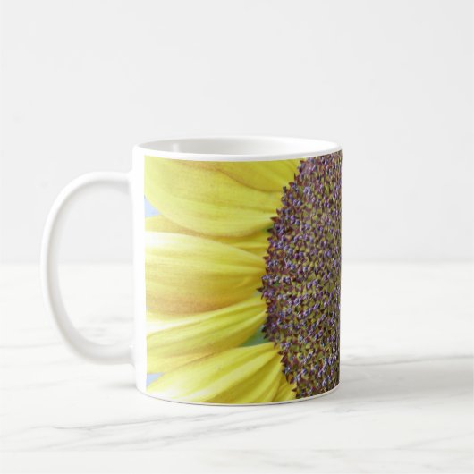 Gele zonnebloem-Mok Koffiemok (Links)