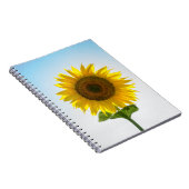 Gele zonnebloem notitieboek (Rechterzijde)