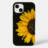 Gele zonnebloem op verbinding Case-Mate iPhone case (Achterkant)