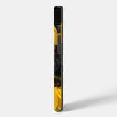 Gele zonnebloem op verbinding Case-Mate iPhone case (Achterkant / Links)
