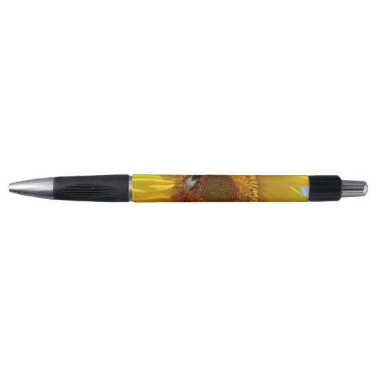 Gele zonnebloem pen (Voorkant)