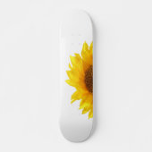 gele zonnebloem persoonlijk skateboard (Voorkant)