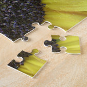 Gele zonnebloem Puzzle Legpuzzel (Zijkant)