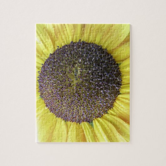 Gele zonnebloem Puzzle Legpuzzel (Verticaal)