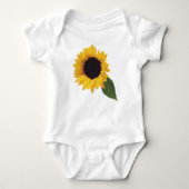 gele zonnebloem romper (Voorkant)