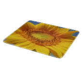 Gele zonnebloem snijplank (Hoek)