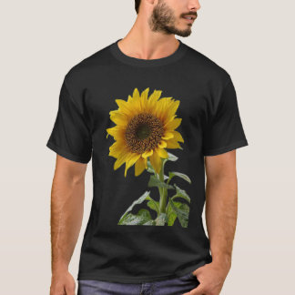 gele zonnebloem t-shirt