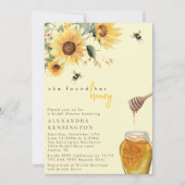 Gele zonnebloem vond ze haar Vrijgezellenfeest Kaart (Voorkant)