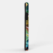 Gele zonnebloem waterverf, origineel kunstschilder Case-Mate iPhone case (Achterkant/rechts)