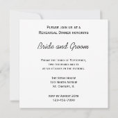 Gele zonnebloem Weduwrepeater Dinner Kaart (Achterkant)