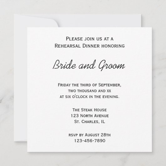 Gele zonnebloem Weduwrepeater Dinner Kaart (Achterkant)