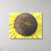 Gele zonnebloemcanvas afdrukken (Voorkant)