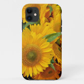 Gele zonnebloemen afdrukken Case-Mate iPhone case (Achterkant)