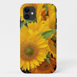 Gele zonnebloemen afdrukken Case-Mate iPhone case