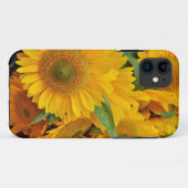 Gele zonnebloemen afdrukken Case-Mate iPhone case (Achterkant (horizontaal))
