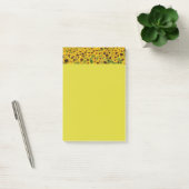 Gele zonnebloemen Botanische Floral Print Post-it® Notes (Kantoor)