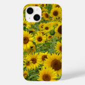Gele zonnebloemen Case-Mate iPhone case (Achterkant)