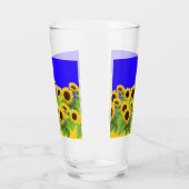 Gele Zonnebloemen Glas (Links)