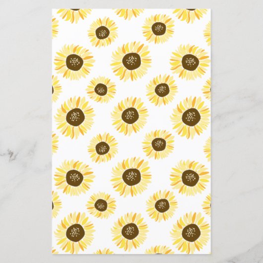 Gele Zonnebloemen in Mason Jar Baby shower Invite (Achterkant)