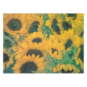  Gele Zonnebloemen Kunstwerk | Tablecloth Tafelkleed (Voorkant (Horizontaal))