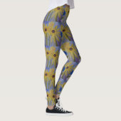 Gele zonnebloemen Leggings (Rechts)