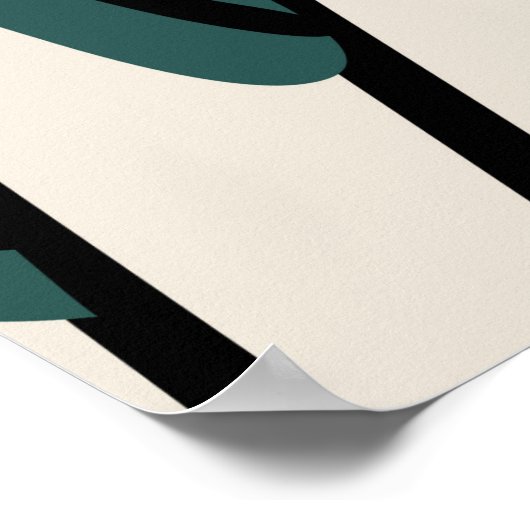 Gele zonnebloemen poster (Hoek)