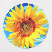 Gele zonnebloemen Stickers (Design 1)