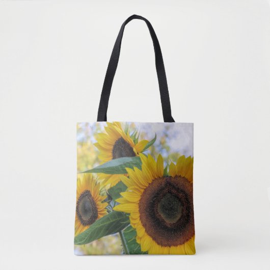 Gele zonnebloemen - tas (Voorkant)
