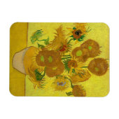 Gele zonnebloemen  Van Gogh Floral Painting Magneet (Horizontaal)