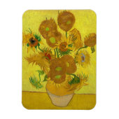 Gele zonnebloemen  Van Gogh Floral Painting Magneet (Verticaal)