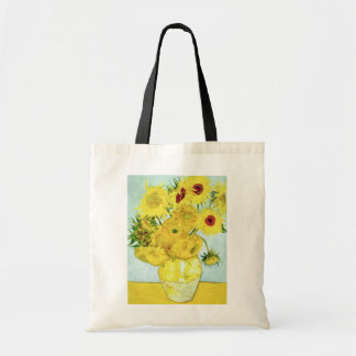 gele zonnebloemen, Vincent van Gogh bloemen Tote Bag