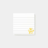 Gele zonnebloempjes 3x3 post-it® notes (Voorkant)