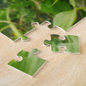 gele zonnebloempuzzels legpuzzel (Zijkant)