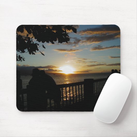 Gele zonnemousepad muismat (Met muis)